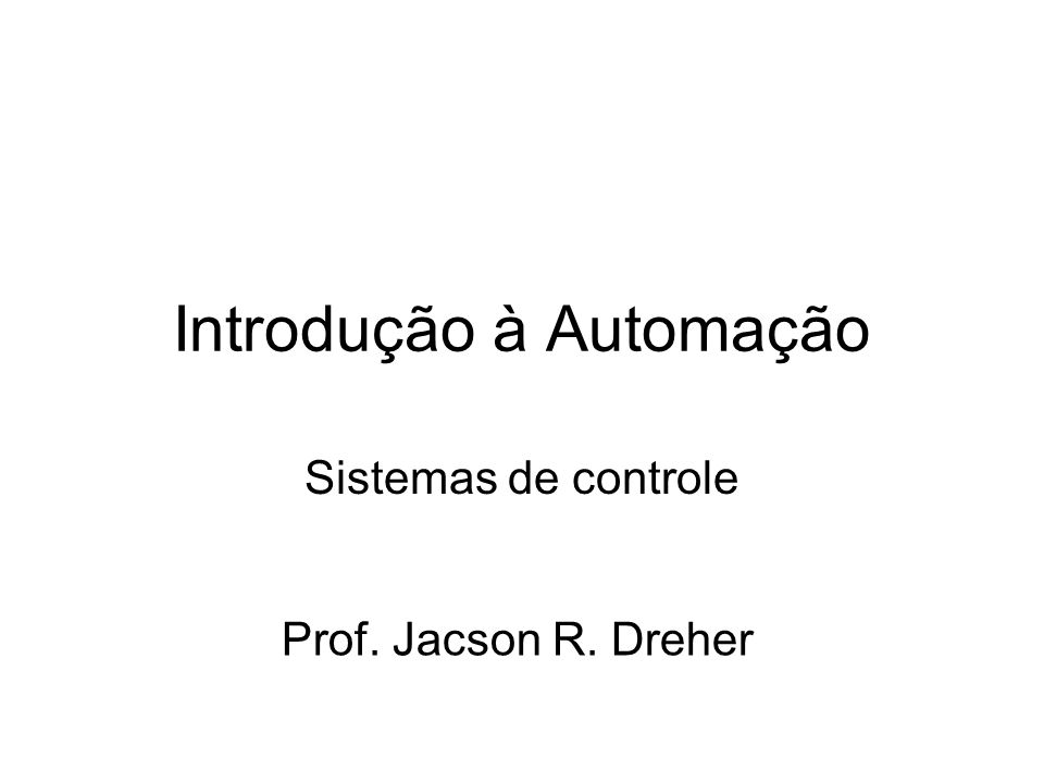 Introdu O Automa O Ppt Carregar